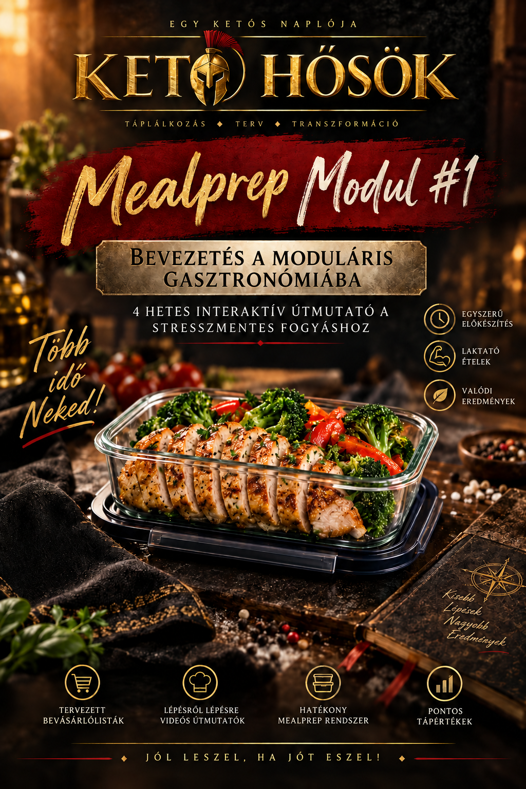 KetoHősök Mealprep Modul 1